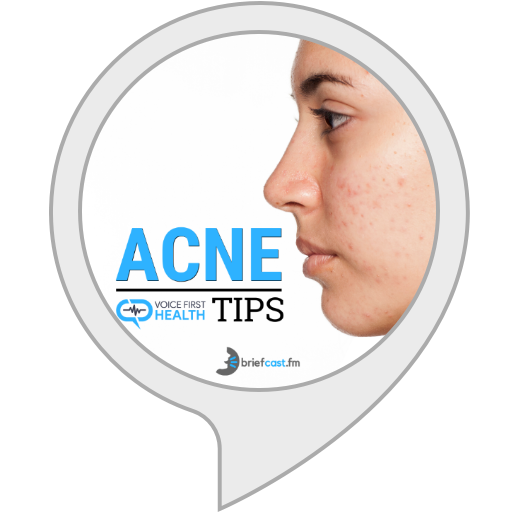 Acne Tips Flash Briefing